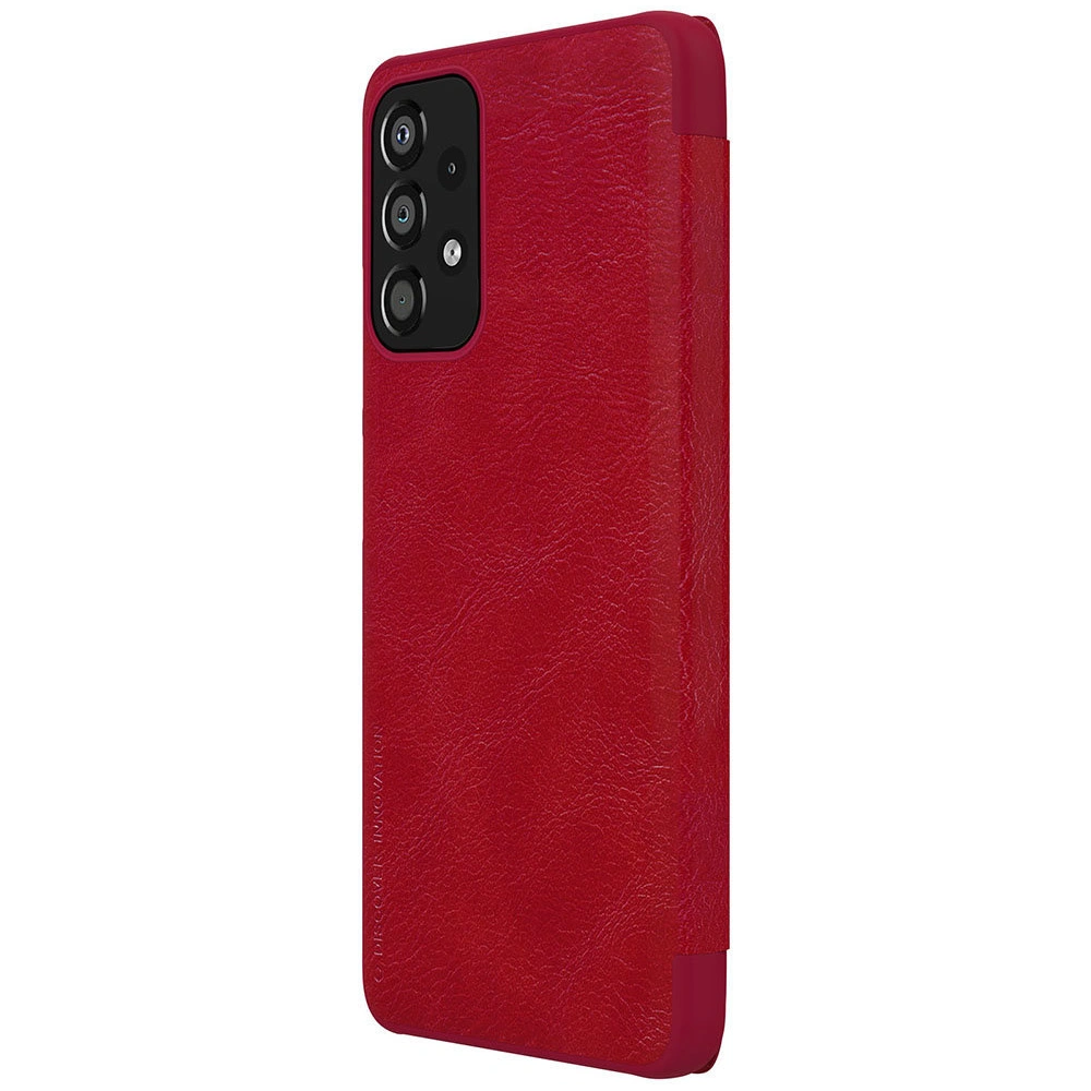 Wholesale Nillkin Qin Samsung Galaxy A33 5G red - NLK560 - {ean13} - Hurt