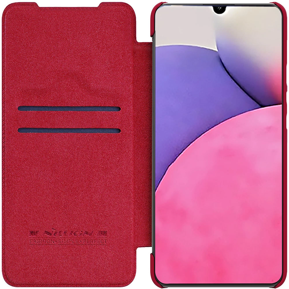 Wholesale Nillkin Qin Samsung Galaxy A33 5G red - NLK560 - {ean13} - Hurt