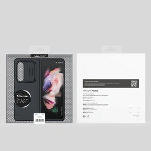Hurtownia GSM - Case Nillkin CamShield Silky Silicone Samsung Galaxy Z Fold 3 schwarz - NLK561 - {ean13} - Hurt