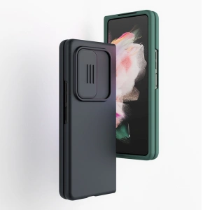 Hurtownia GSM - Case Nillkin CamShield Silky Silicone Samsung Galaxy Z Fold 3 schwarz - NLK561 - {ean13} - Hurt