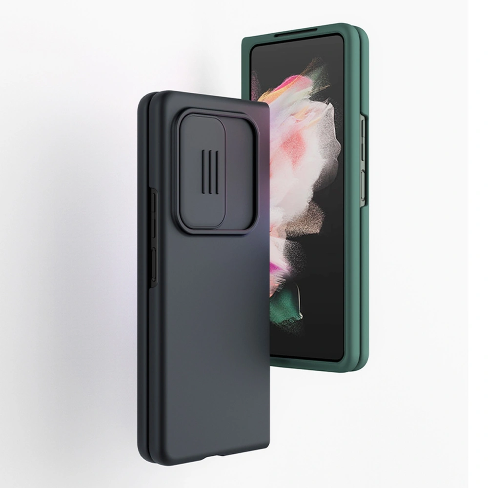 Hurtownia GSM - Etui Nillkin CamShield Silky Silicone Samsung Galaxy Z Fold 3 černé - NLK561 - {ean13} - Hurt