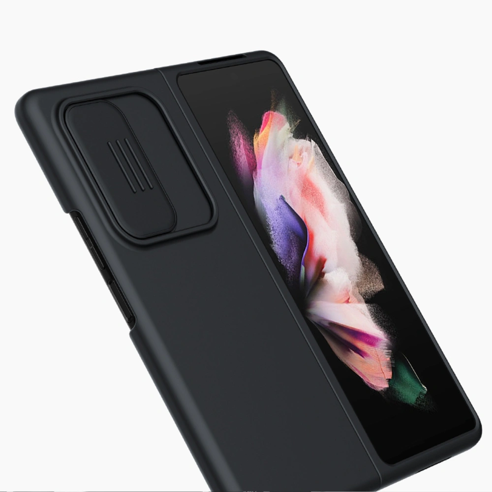 Hurtownia GSM - Case Nillkin CamShield Silky Silicone Samsung Galaxy Z Fold 3 schwarz - NLK561 - {ean13} - Hurt