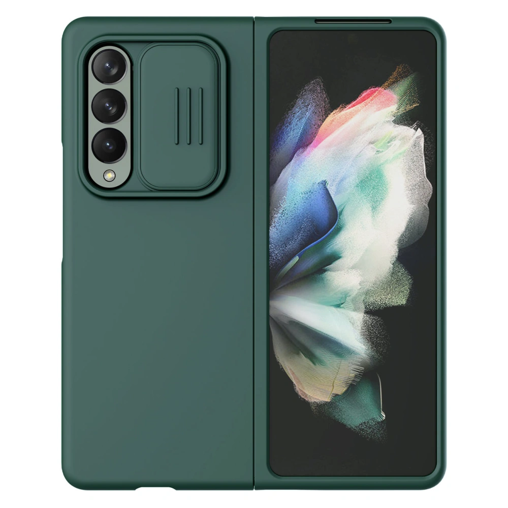 Hurtownia GSM - Etui Nillkin CamShield Silky Silicone Samsung Galaxy Z Fold 3 zelený - NLK562 - {ean13} - Hurt