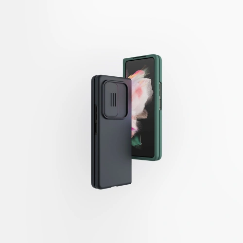 Etui Nillkin CamShield Silky Silicone Samsung Galaxy Z Fold 3 zielony