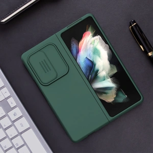 Hurtownia GSM - Case Nillkin CamShield Silky Silicone Samsung Galaxy Z Fold 3 grün - NLK562 - {ean13} - Hurt