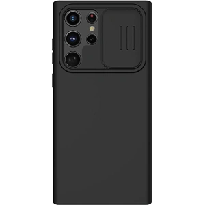 Hurtownia GSM - Etui Nillkin CamShield Silky Silicone Samsung Galaxy S22 Ultra černý - NLK563 - {ean13} - Hurt