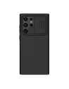 Etui Nillkin CamShield Silky Silicone Samsung Galaxy S22 Ultra černý