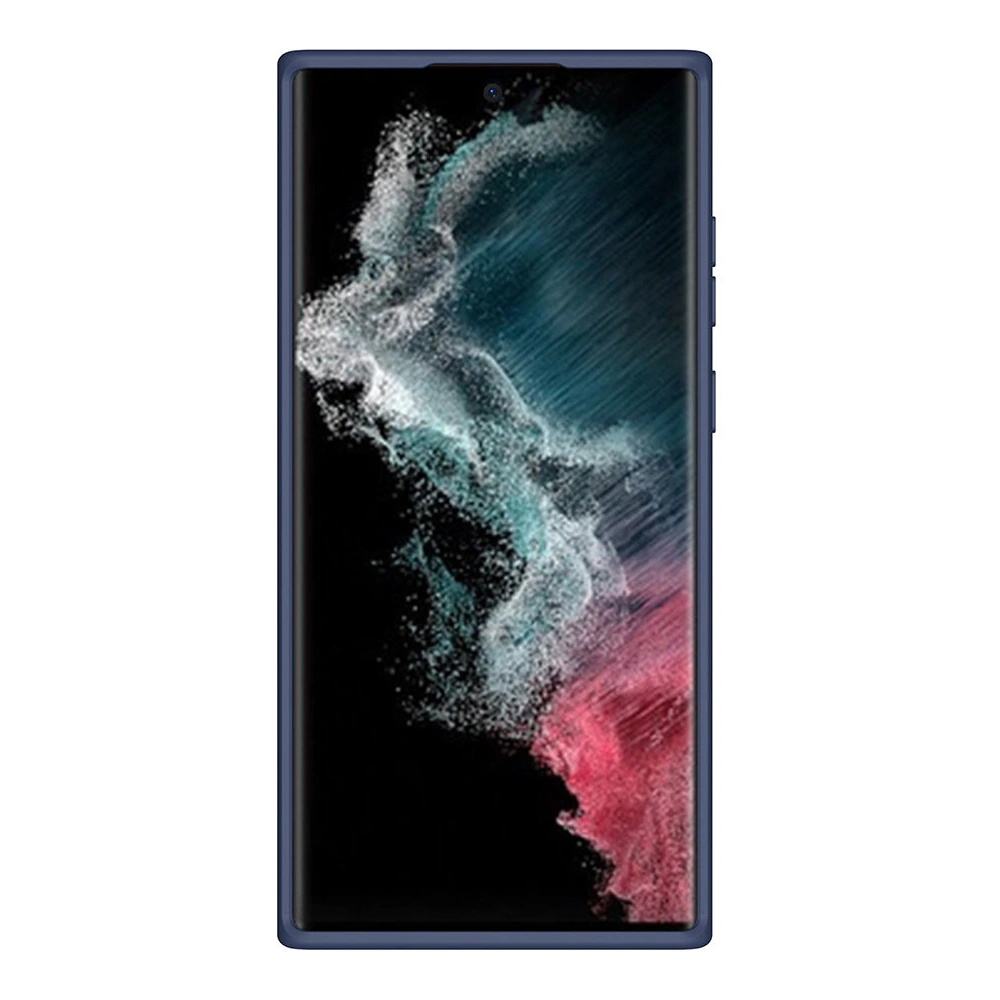 Wholesale Nillkin CamShield Silky Silicone Samsung Galaxy S22 Ultra blue - NLK564 - {ean13} - Hurt