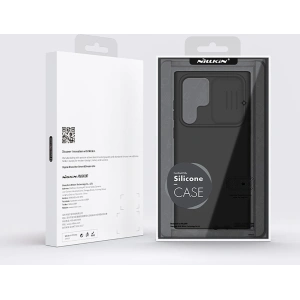 Hurtownia GSM - Etui Nillkin CamShield Silky Silicone Samsung Galaxy S22 Ultra modrý - NLK564 - {ean13} - Hurt