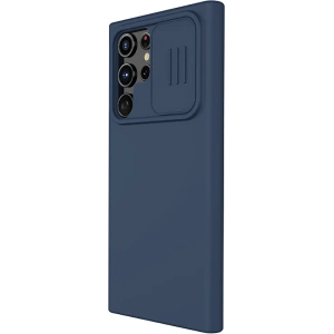 Hurtownia GSM - Etui Nillkin CamShield Silky Silicone Samsung Galaxy S22 Ultra modrý - NLK564 - {ean13} - Hurt