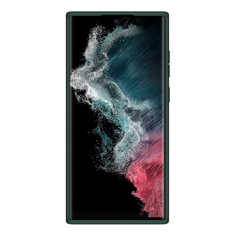 Hurtownia GSM - Case Nillkin CamShield Silky Silicone Samsung Galaxy S22 Ultra grün - NLK565 - {ean13} - Hurt
