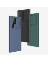 Hurtownia GSM - Etui Nillkin CamShield Silky Silicone Samsung Galaxy S22 Ultra zelený - NLK565 - {ean13} - Hurt
