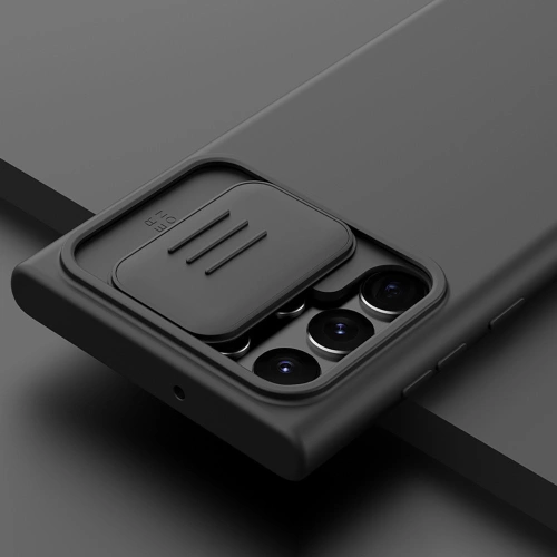 Etui Nillkin CamShield Silky Silicone Samsung Galaxy S22 Ultra zielony