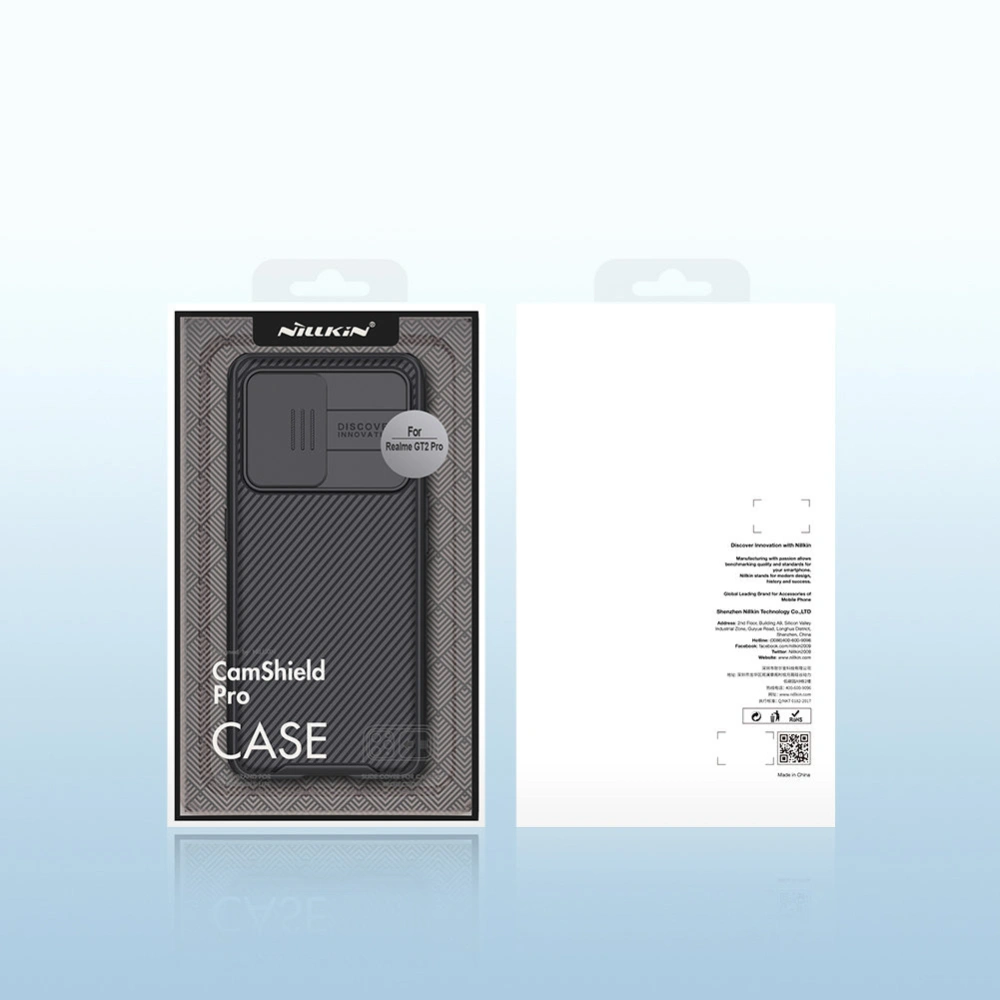 Hurtownia GSM - Etui Nillkin CamShield Pro Realme GT2 Pro negru - NLK566 - {ean13} - Hurt