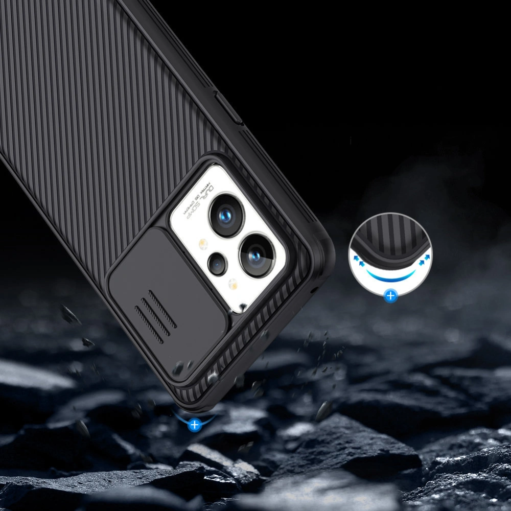 Hurtownia GSM - Etui Nillkin CamShield Pro Realme GT2 Pro negru - NLK566 - {ean13} - Hurt