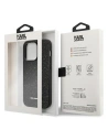 Karl Lagerfeld KLHCP14XG2ELK Apple iPhone 14 Pro Max hardcase black Glitter Plaque Logo
