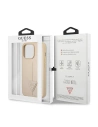 Hurtownia GSM - Etui Guess GUHCP14XPSATLE Apple iPhone 14 Pro Max bej hardcase SaffianoLogo Triunghi - GUE2136 - {ean13} - Hurt