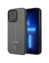 Etui Guess GUHCP14XPSATLG Apple iPhone 14 Pro Max argintiu/silver hardcase SaffianoTriangle Logo