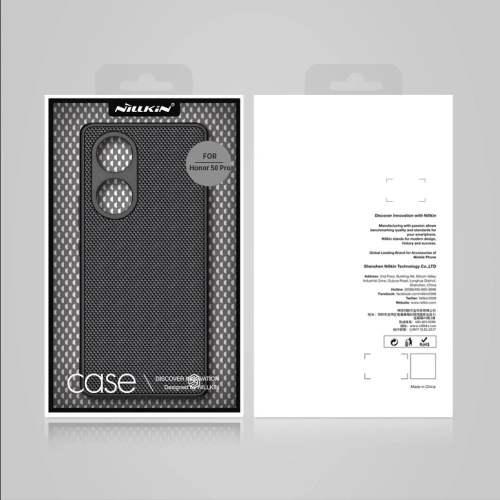 Etui Nillkin Textured Honor 50 Pro czarny