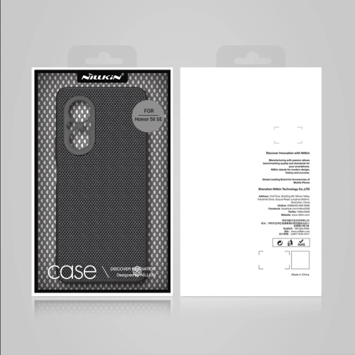 Etui Nillkin Textured Honor 50 SE czarny