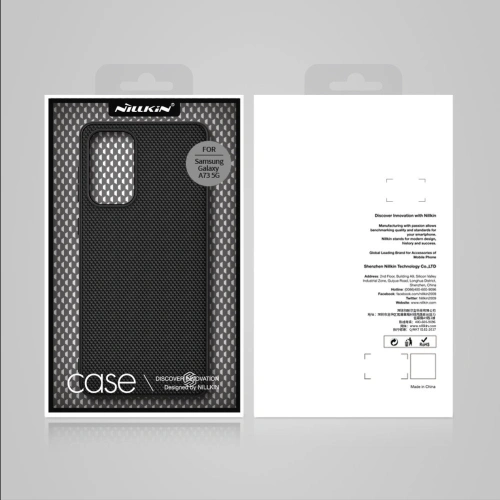 Etui Nillkin Textured Samsung Galaxy A73 czarny