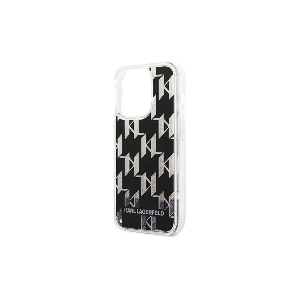 Hurtownia GSM - Etui Karl Lagerfeld KLHCP14XLMNMK Apple iPhone 14 Pro Max hardcase czarny/black Liquid Glitter Monogram - KLD1150 - {ean13} - Hurt