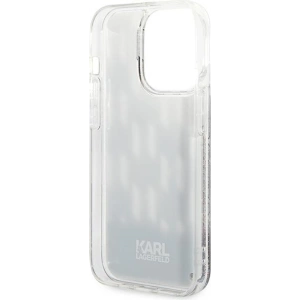 Etui Karl Lagerfeld KLHCP14XLMNMK Apple iPhone 14 Pro Max hardcase czarny/black Liquid Glitter Monogram