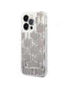 Hurtownia GSM - Etui Karl Lagerfeld KLHCP14XLMNMS Apple iPhone 14 Pro Max hardcase srebrny/silver Liquid Glitter Monogram - KLD1151 - {ean13} - Hurt