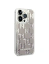 Hurtownia GSM - Etui Karl Lagerfeld KLHCP14XLMNMS Apple iPhone 14 Pro Max hardcase srebrny/silver Liquid Glitter Monogram - KLD1151 - {ean13} - Hurt