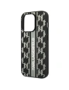 Hurtownia GSM - Case Karl Lagerfeld KLHCP14XPGKLSKG Apple iPhone 14 Pro Max Hardcase grau/grey Monogram Stripe - KLD1152 - {ean13} - Hurt