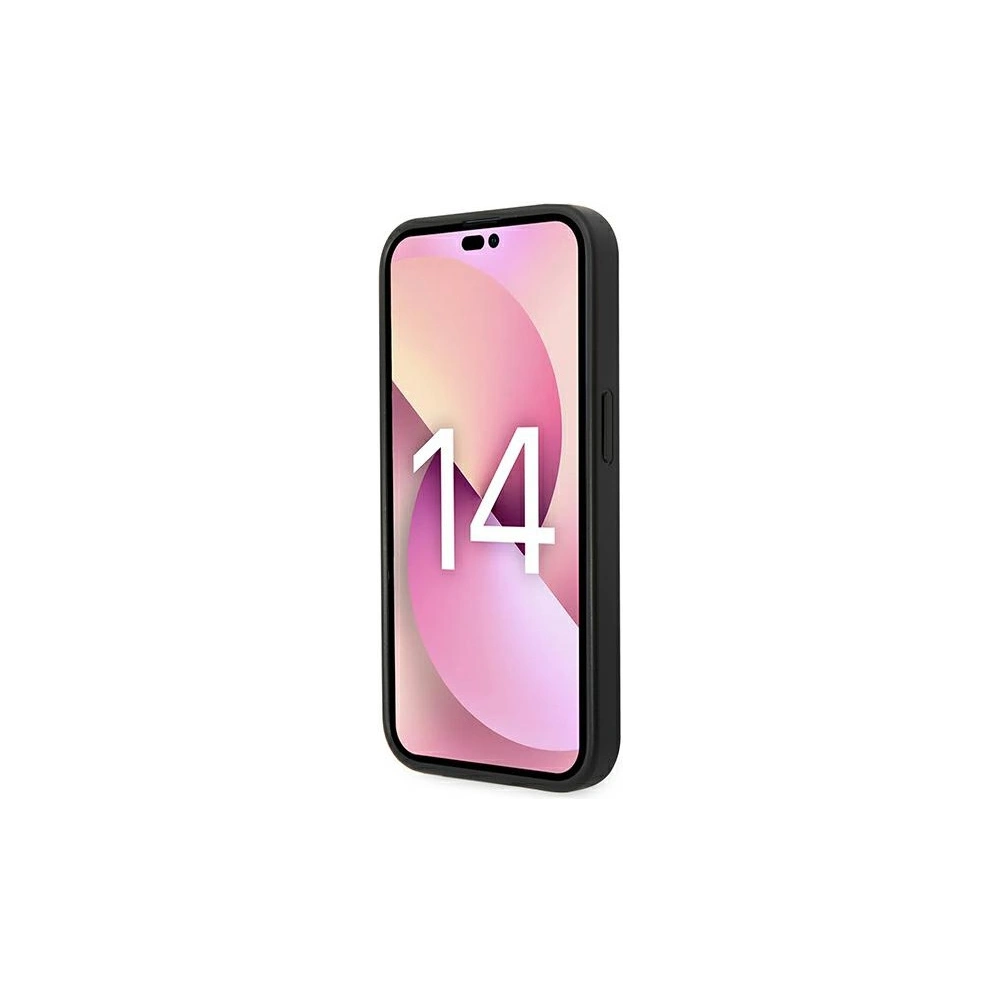 Hurtownia GSM - Etui Karl Lagerfeld KLHCP14XSAKLHPG Apple iPhone 14 Pro Max hardcase šedá/grey Saffiano Mono Metal Logo - KLD1154 - {ean13} - Hurt