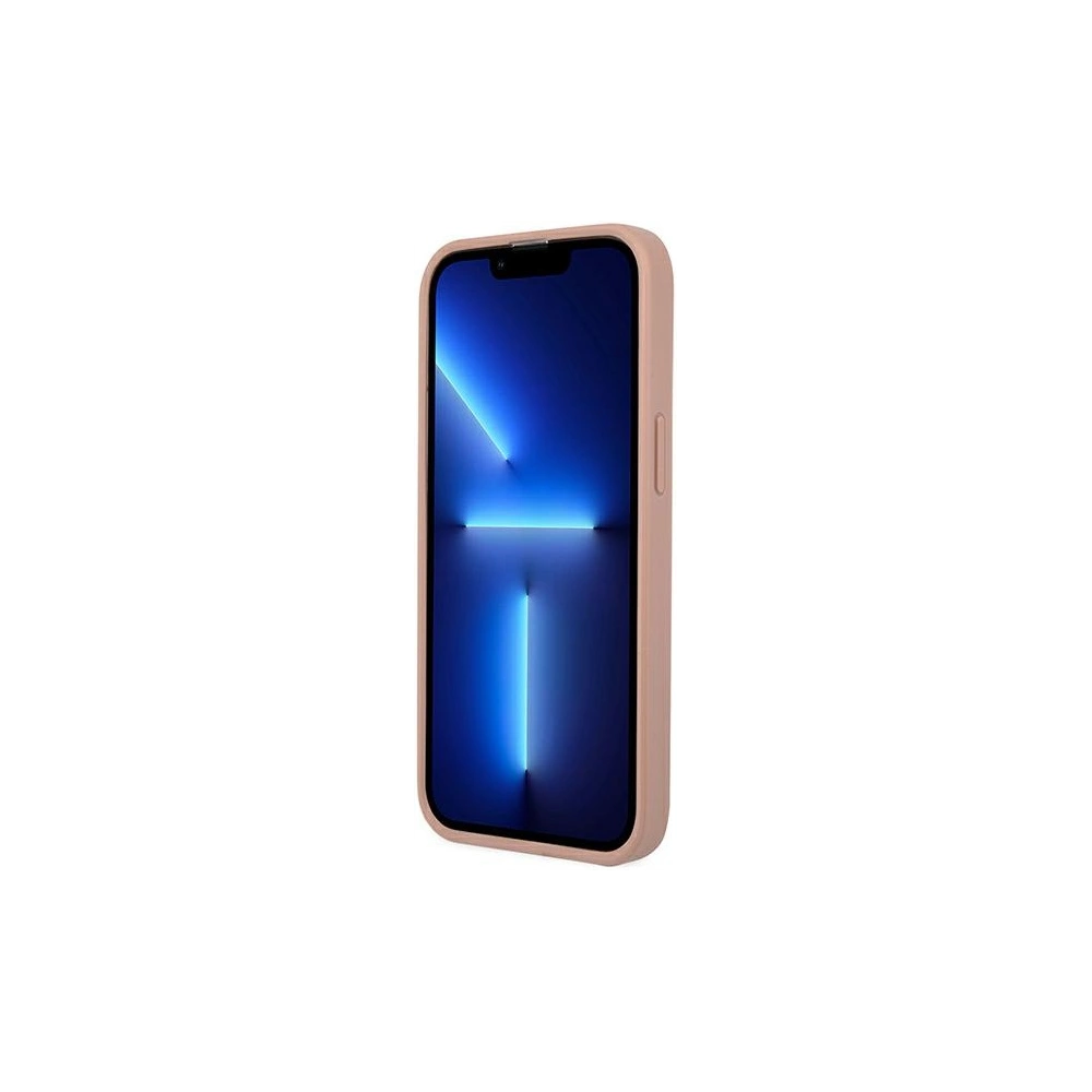 Hurtownia GSM - Case Guess GUHCP14XPSATLP Apple iPhone 14 Pro Max rosa/pink Hartschale Saffiano Dreieckslogo - GUE2139 - {ean13} - Hurt