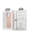 Hurtownia GSM - Etui Guess GUHCP14XPSATLP Apple iPhone 14 Pro Max różowy/pink hardcase SaffianoTriangle Logo - GUE2139 - {ean13} - Hurt