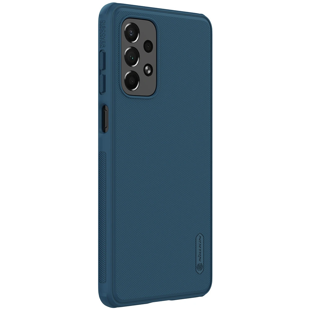 Hurtownia GSM - Etui Nillkin Super Frosted Shield Pro Samsung Galaxy A73 modrý - NLK578 - {ean13} - Hurt
