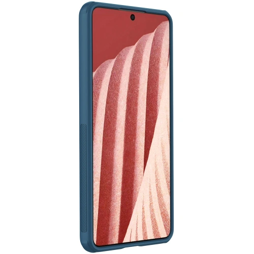 Etui Nillkin Super Frosted Shield Pro Samsung Galaxy A73 niebieski