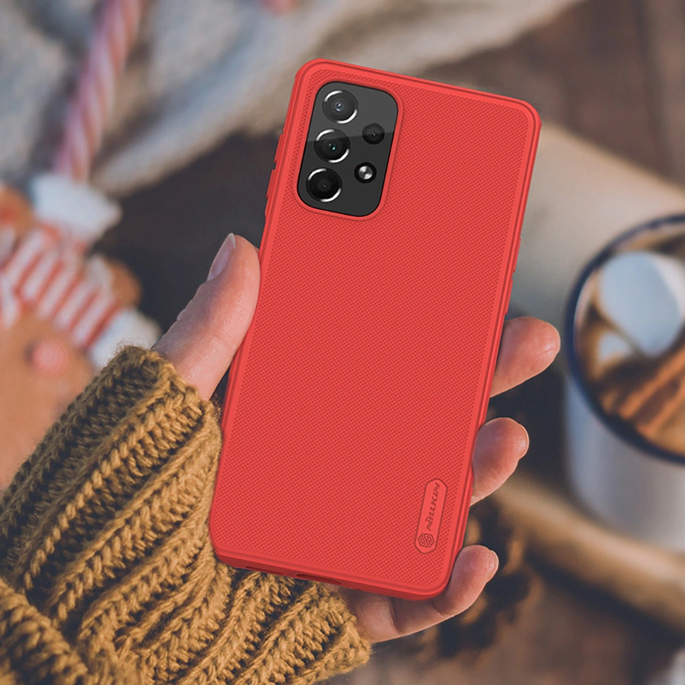 Hurtownia GSM - Etui Nillkin Super Frosted Shield Pro Samsung Galaxy A73 modrý - NLK578 - {ean13} - Hurt
