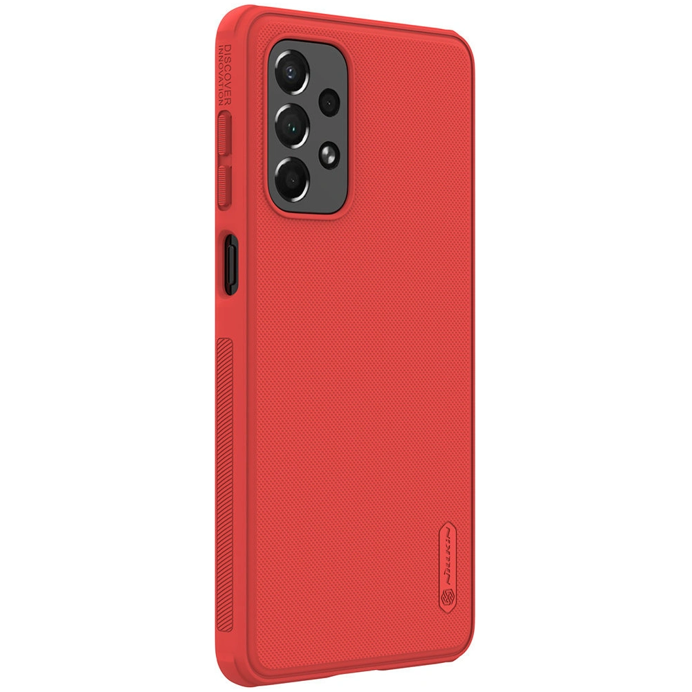 Hurtownia GSM - Etui Nillkin Super Frosted Shield Pro Samsung Galaxy A73 červené - NLK579 - {ean13} - Hurt