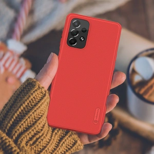 Wholesale Nillkin Super Frosted Shield Pro Samsung Galaxy A73 red - NLK579 - {ean13} - Hurt
