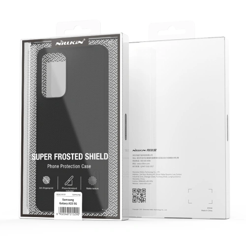 Etui Nillkin Super Frosted Shield Samsung Galaxy A33 5G czerwony