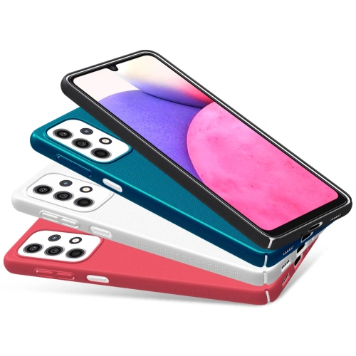 Etui Nillkin Super Frosted Shield Samsung Galaxy A33 5G czerwony