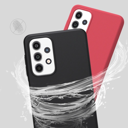 Etui Nillkin Super Frosted Shield Samsung Galaxy A33 5G czerwony