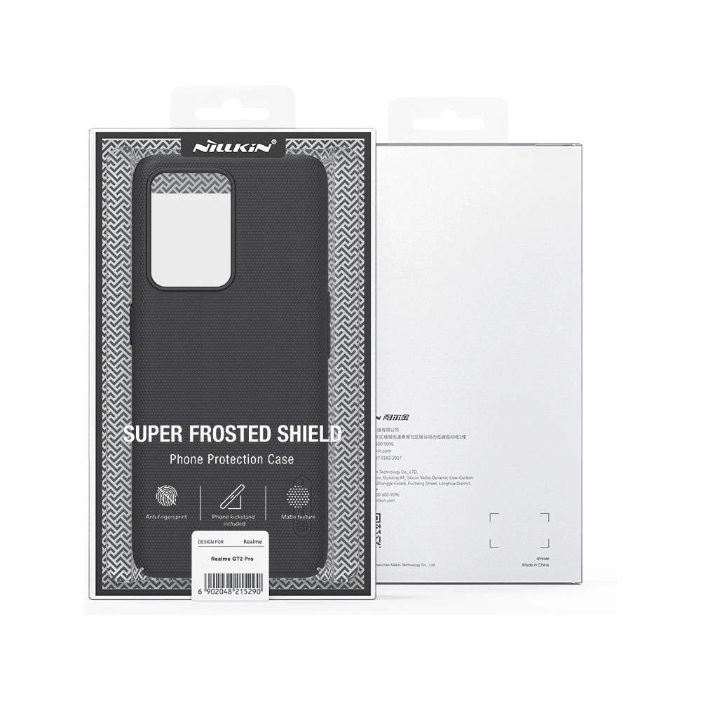 Hurtownia GSM - Etui Nillkin Super Frosted Shield Realme GT2 Pro negru - NLK584 - {ean13} - Hurt