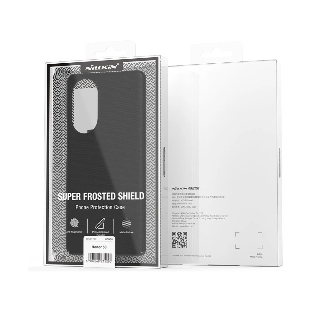 Hurtownia GSM - Etui Nillkin Super Frosted Shield Honor 50 černé - NLK585 - {ean13} - Hurt