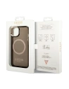 Hurtownia GSM - Etui Guess GUHMP14MHTCMK Apple iPhone 14 Plus / 15 Plus czarny/black hard case Gold Outline Translucent MagSafe - GUE2145 - {ean13} - Hurt