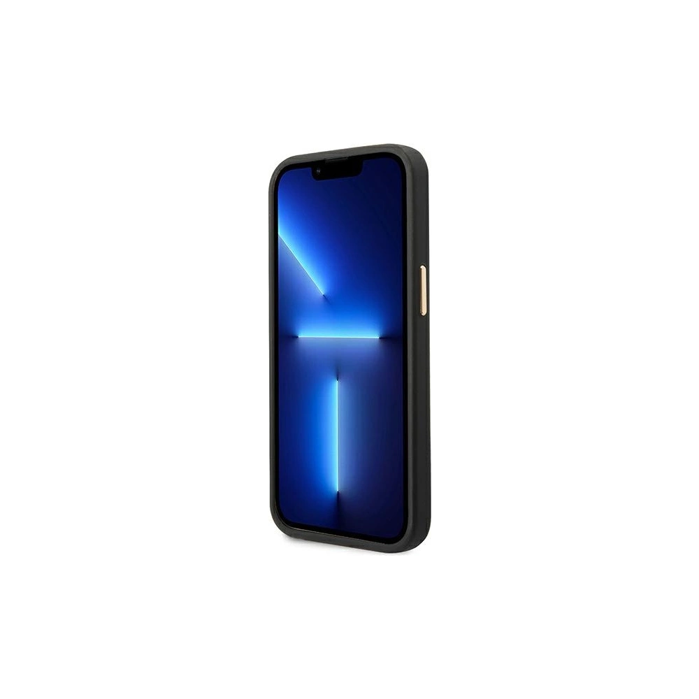 Hurtownia GSM - Etui Guess GUHMP14MU4GPRK Apple iPhone 14 Plus / 15 Plus negru/case dură 4G Logo Plate MagSafe - GUE2148 - {ean13} - Hurt