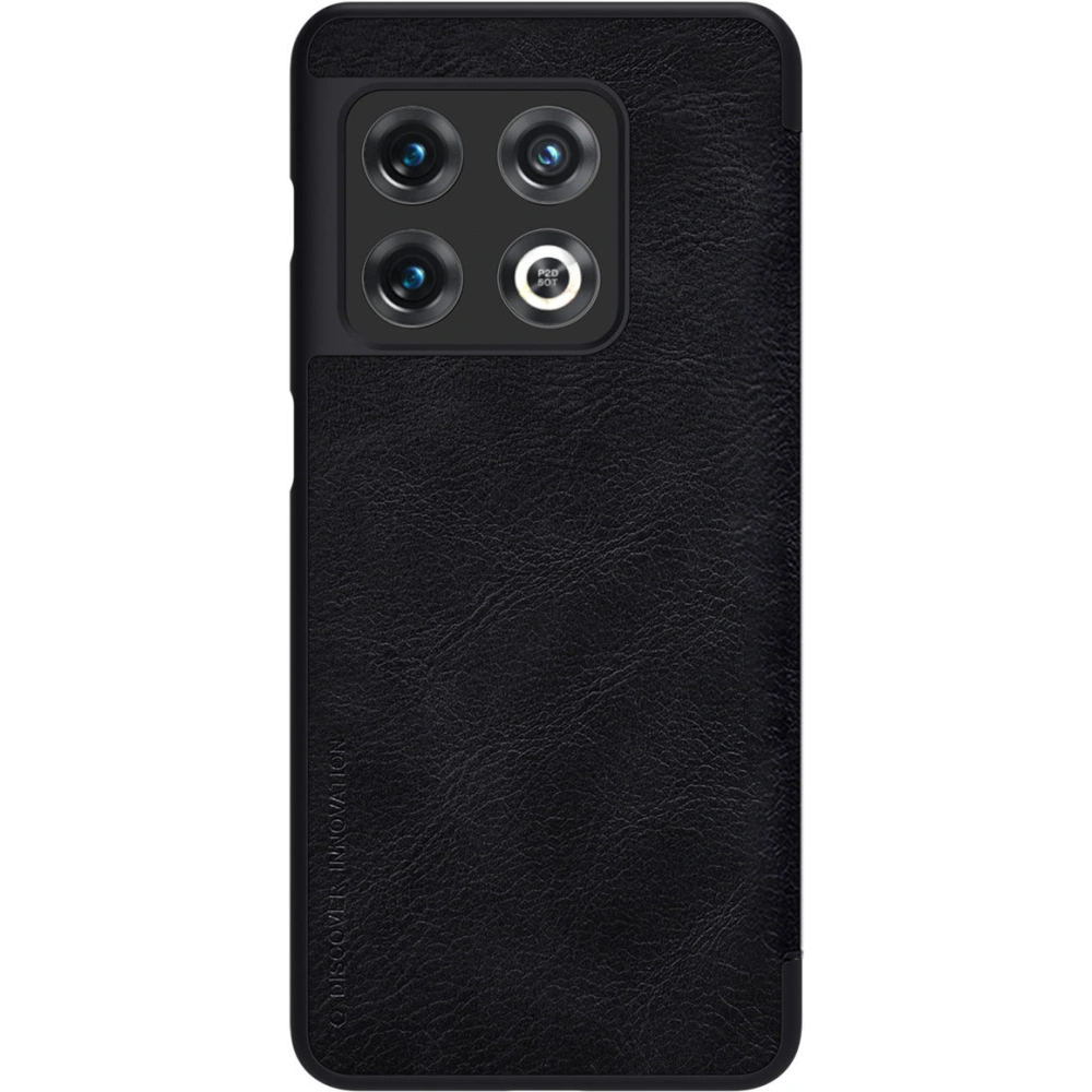 Hurtownia GSM - Etui Nillkin Qin OnePlus 10 Pro negru - NLK590 - {ean13} - Hurt