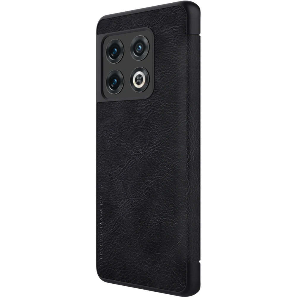 Hurtownia GSM - Etui Nillkin Qin OnePlus 10 Pro negru - NLK590 - {ean13} - Hurt