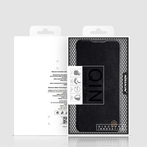 Etui Nillkin Qin OnePlus 10 Pro czarny
