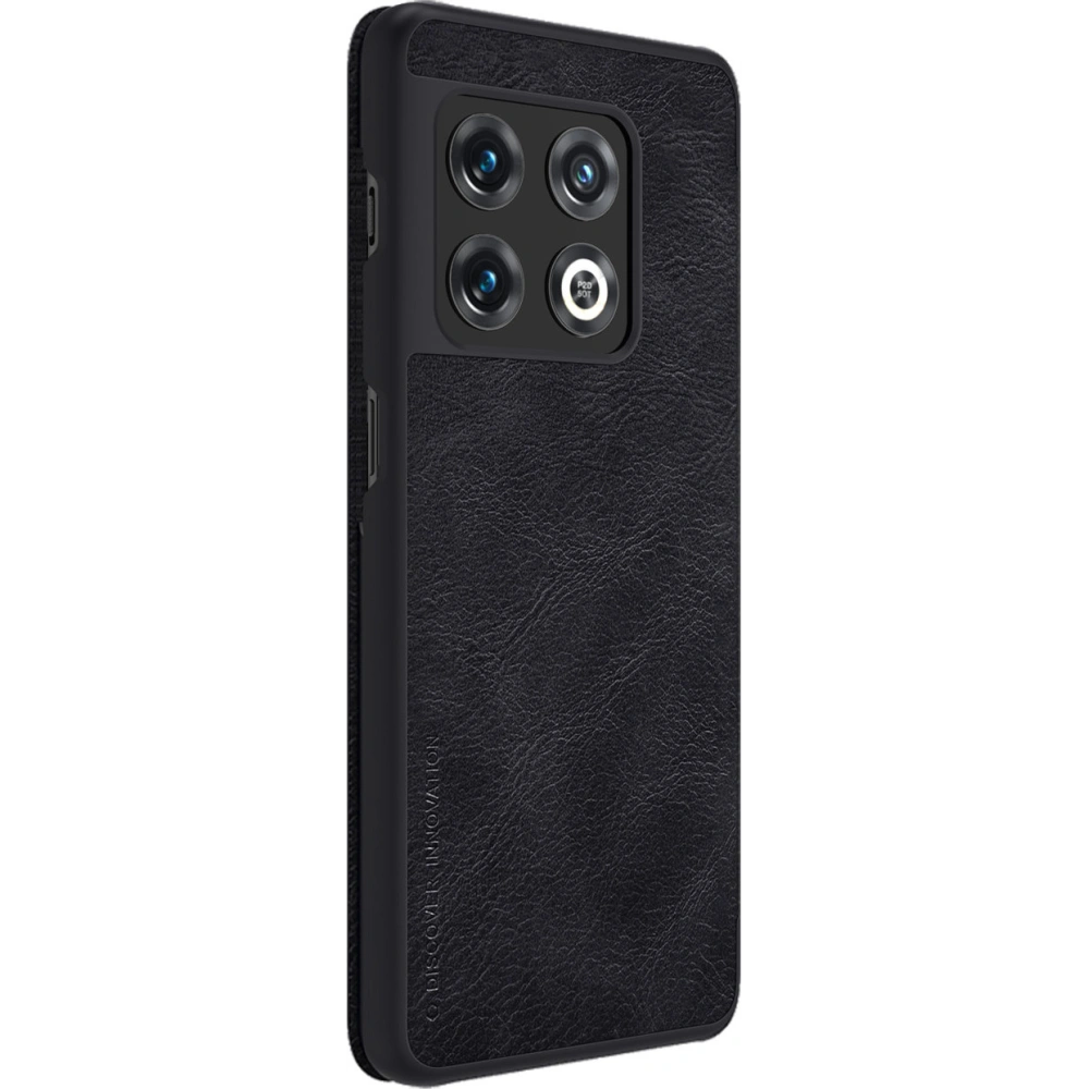Hurtownia GSM - Etui Nillkin Qin OnePlus 10 Pro negru - NLK590 - {ean13} - Hurt