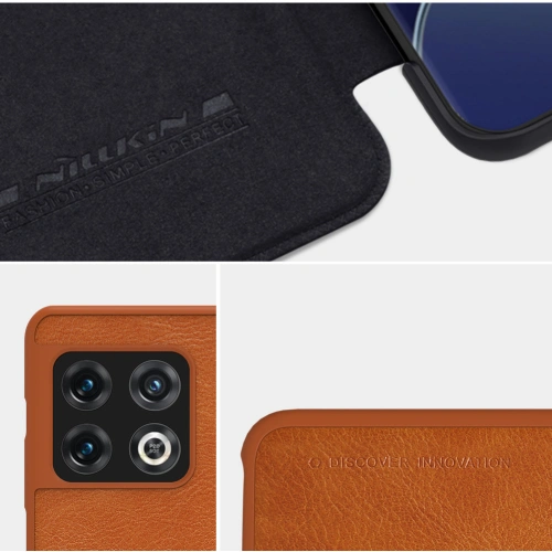 Etui Nillkin Qin OnePlus 10 Pro czarny